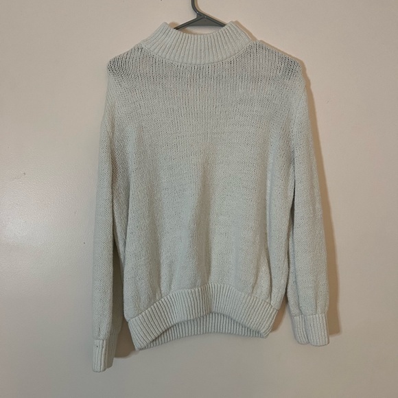 aerie Sweaters - Aerie Mock neck White sweater